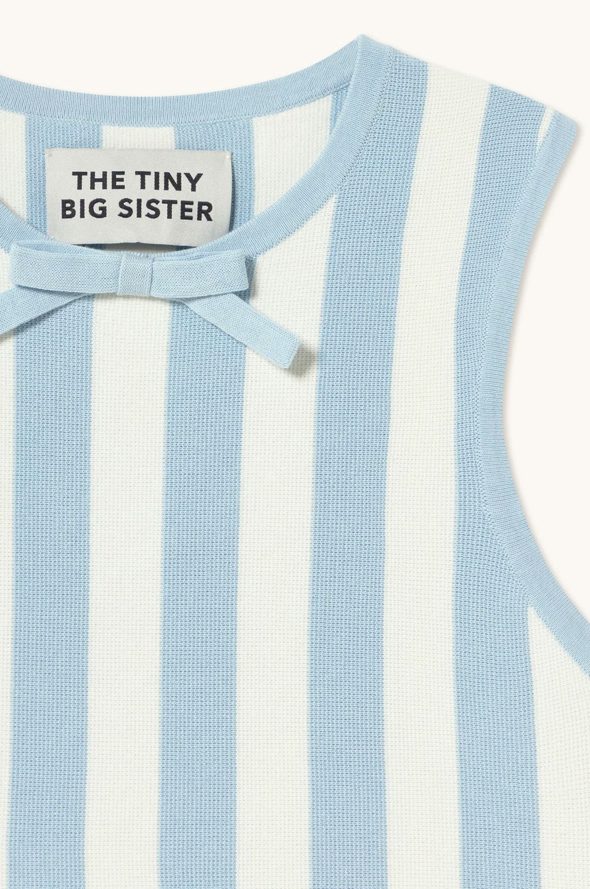 TINY BIG SISTER Wide Stripes Top - Blue - Image 4 of 5