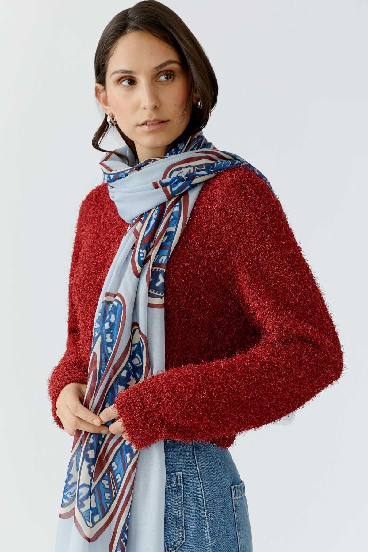 OUI FASHION Foulard Paisley Scarf - Image 1 of 6