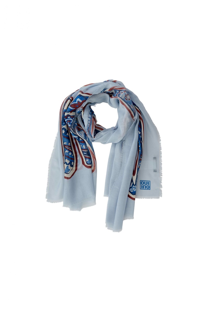 OUI FASHION Foulard Paisley Scarf