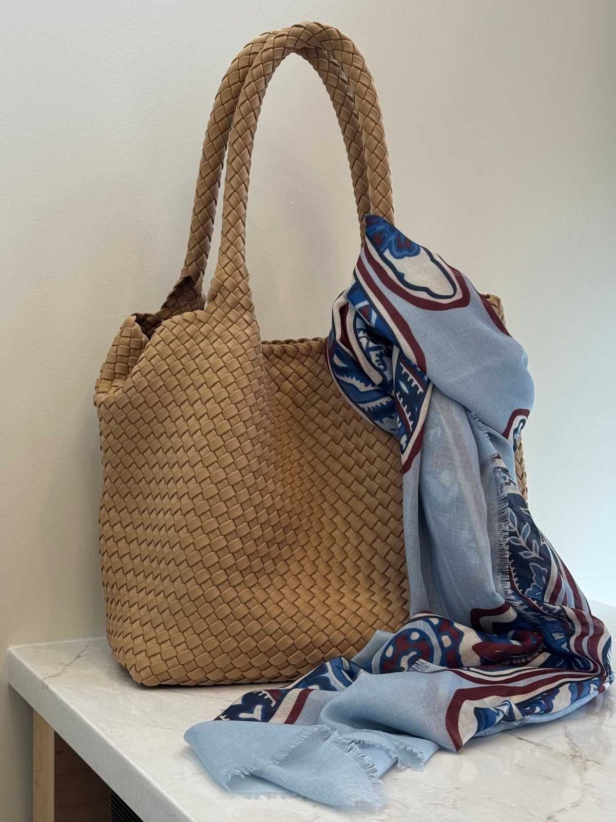 OUI FASHION Foulard Paisley Scarf - Image 6 of 6