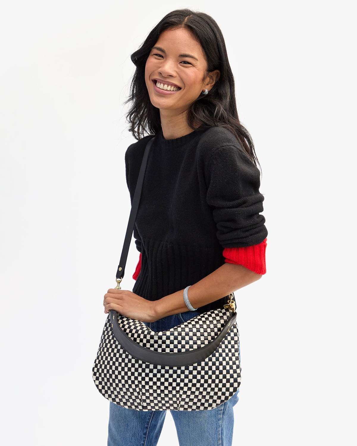 Clare V. Moyen Messenger Handbag - Image 2 of 6