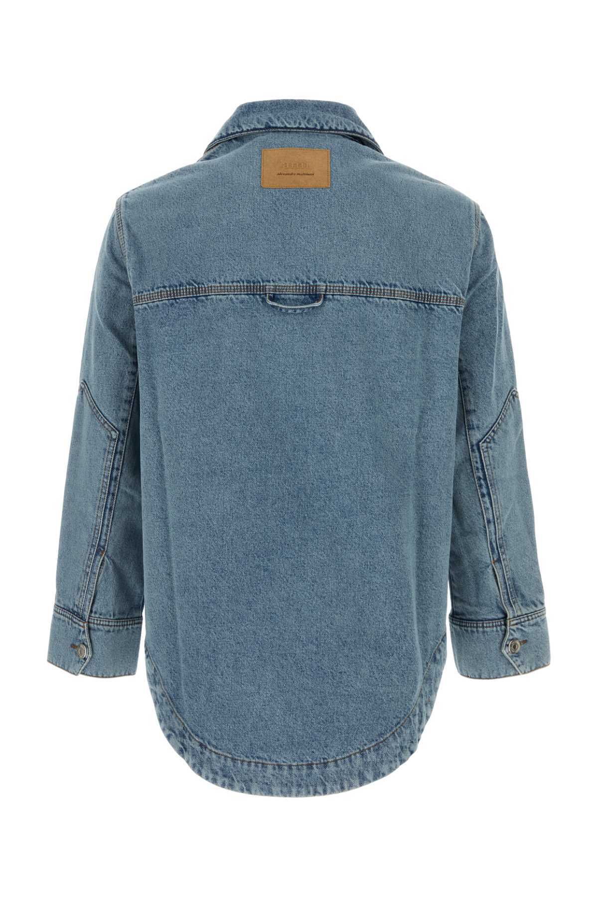 Ami Alexandre Mattiussi Denim Shirt - Bleuused - Image 2 of 2