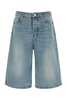 Ami Alexandre Mattiussi Denim Bermuda Shorts - Bleuused - Thumbnail 1