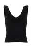 Blumarine Viscose Blend Tank Top - Black - Thumbnail 1