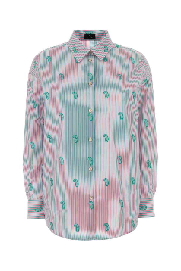 Etro Embroidered Poplin Shirt - S9870
