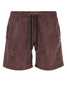 Brioni Printed Polyester Swim Shorts - Red - Thumbnail 1