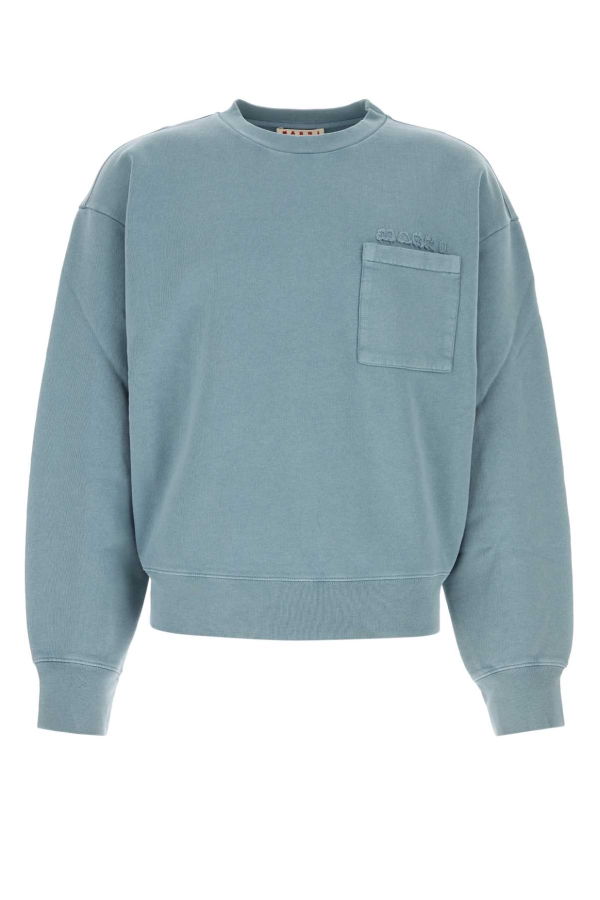 Marni Powder Light-Blue Sweatshirt