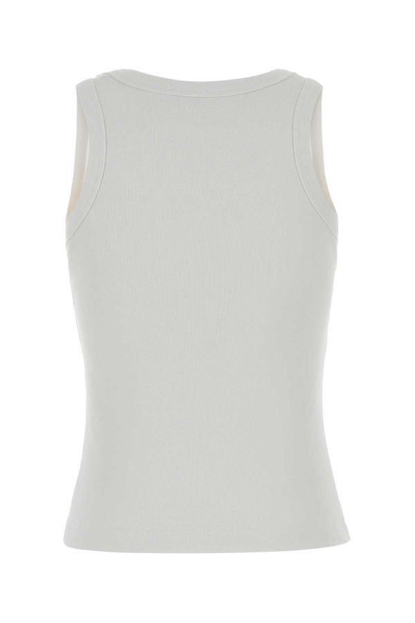 Kenzo Stretch Cotton Tank Top - White