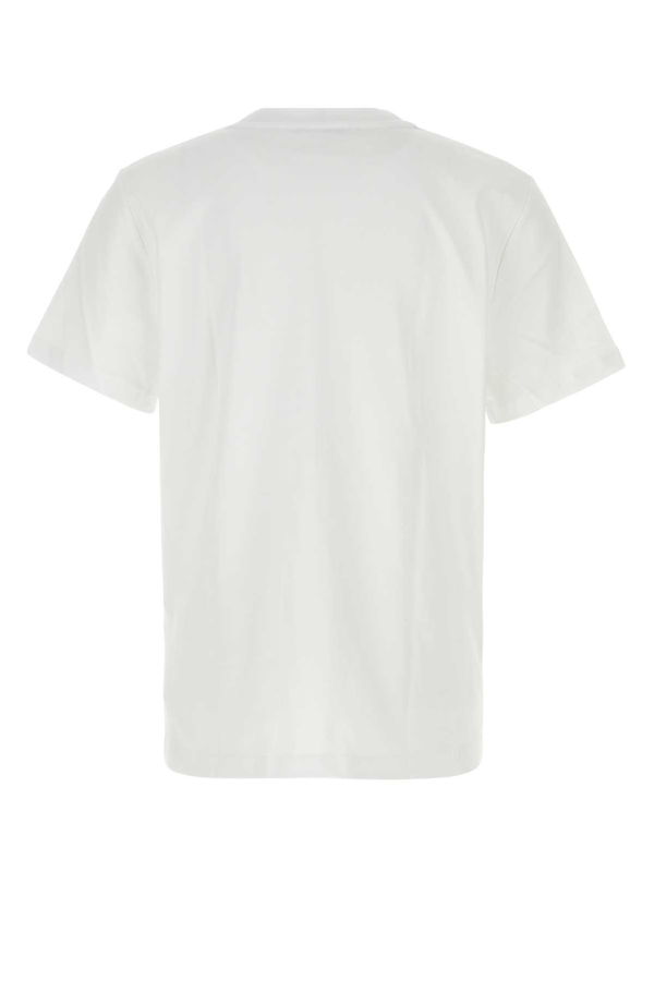 A.P.C. White Cotton T-Shirt - BLANCMARRON