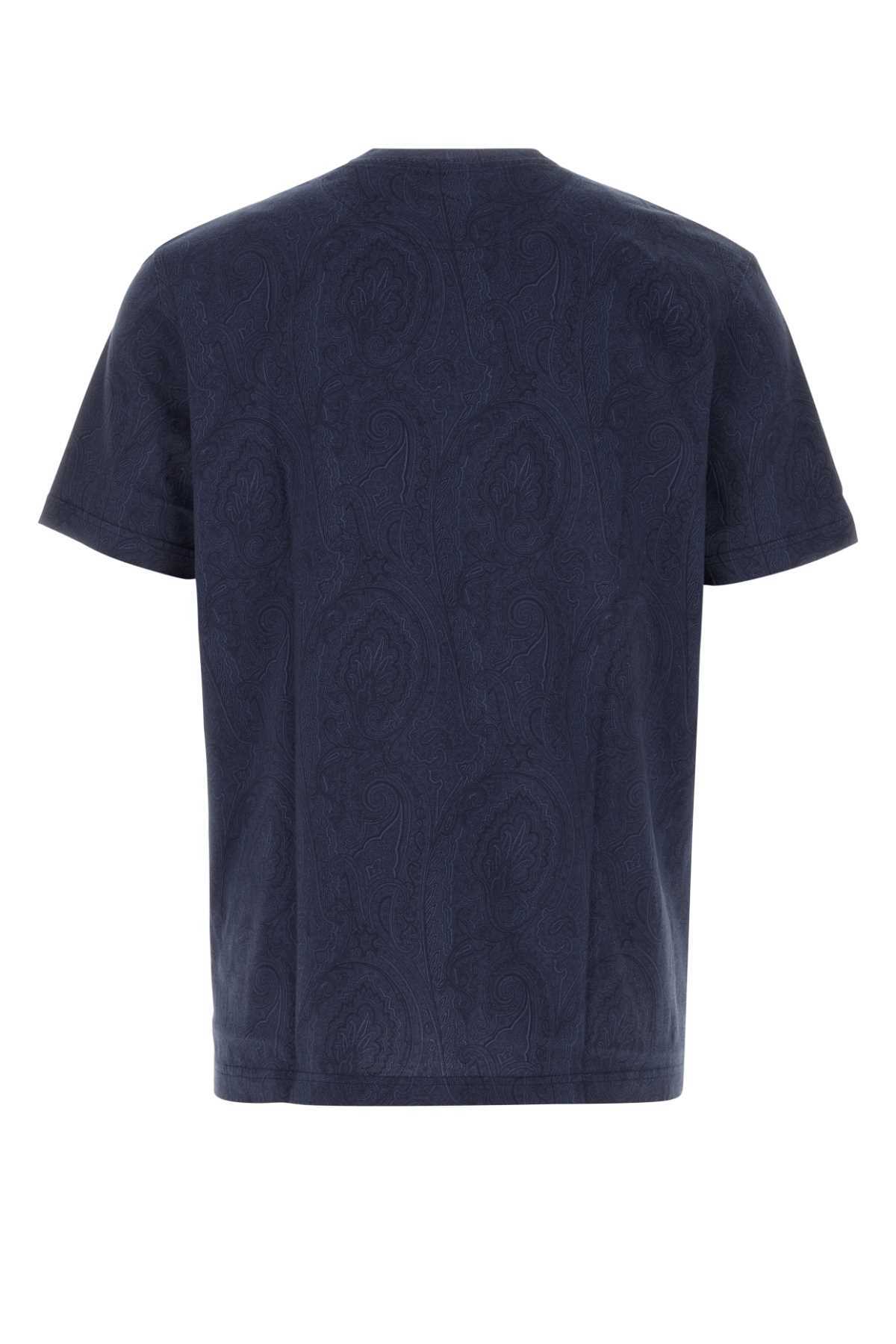 Etro Printed Cotton T-Shirt - B0065 - Image 2 of 2