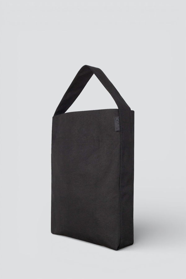 Kaan Black Konbu Large Bucket Tote