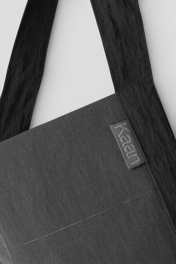 Kaan Black Konbu Large Bucket Tote