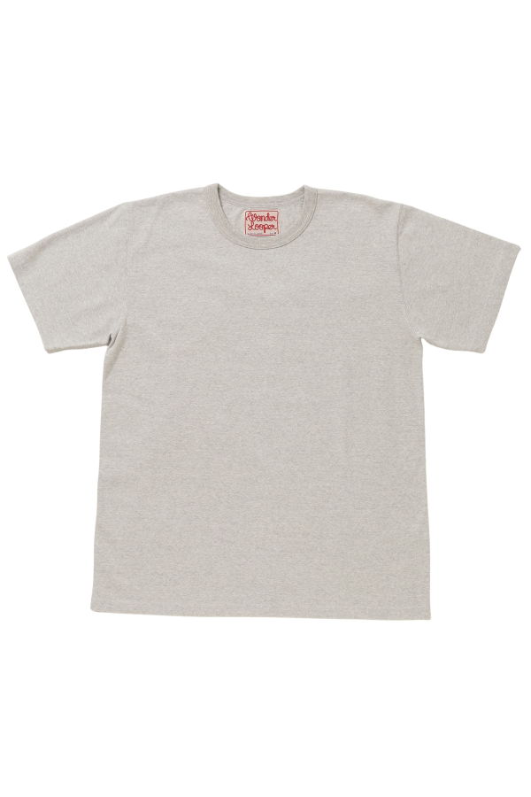 Wonder Looper ELS Recycled Slub Tee - Heather Grey