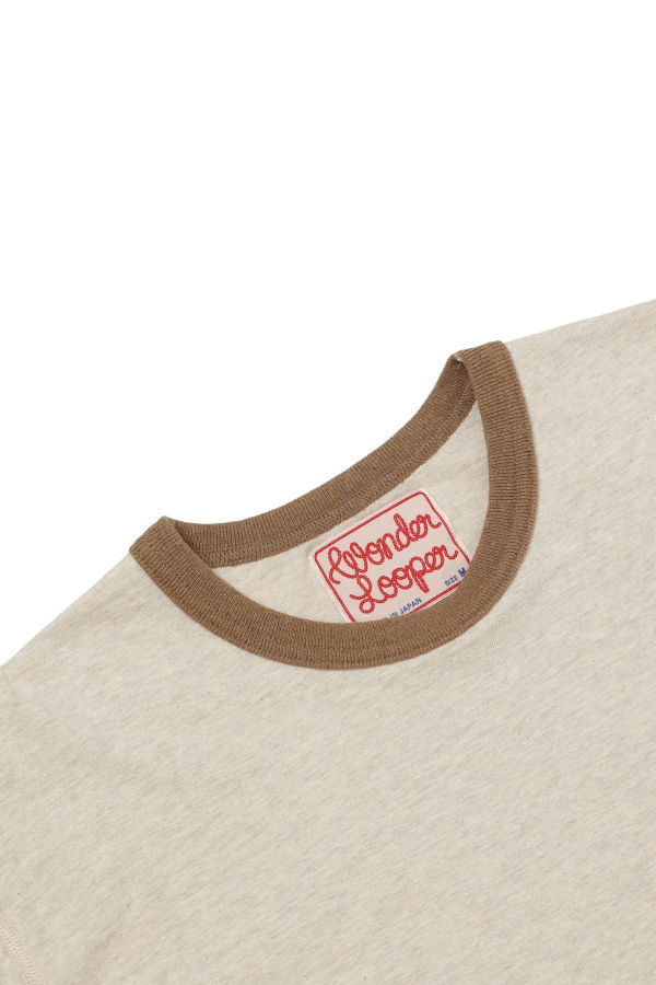 Wonder Looper Recycled Foxfibre Ringer Tee