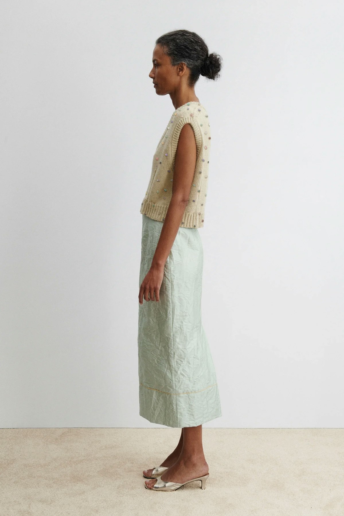 Rachel Comey Acrea Top - Dove - Image 6 of 7