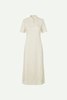Samsøe Samsøe Sanell Polo Dress - Egret - Thumbnail 6