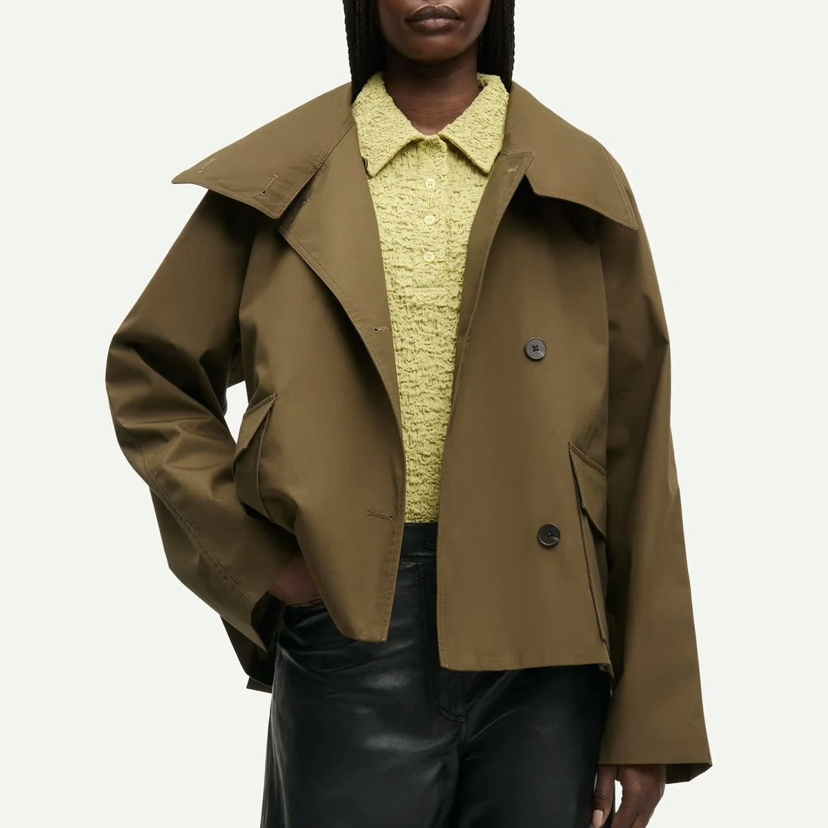 Samsøe Samsøe Sagia Jacket - Beech - Image 1 of 10