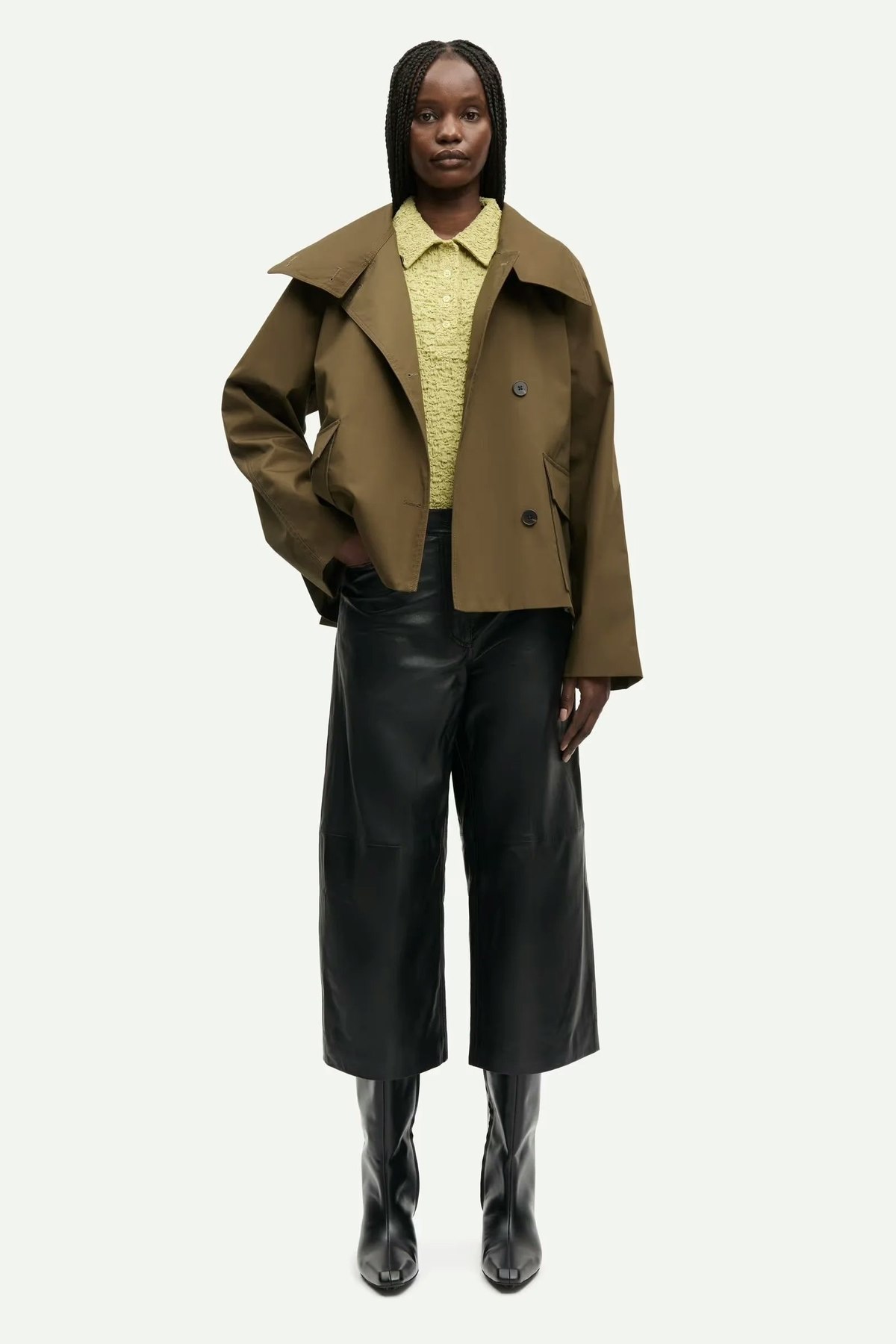 Samsøe Samsøe Sagia Jacket - Beech - Image 3 of 10