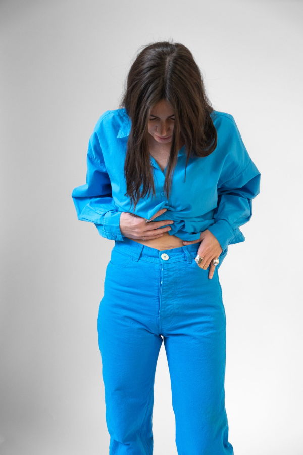 Jesse Kamm 225's Pants - Pool Blue