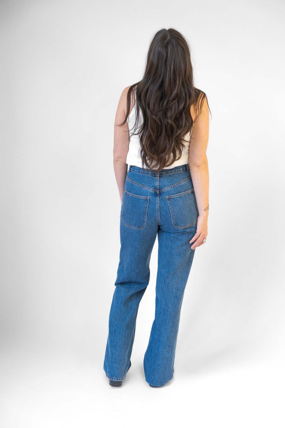 Jesse Kamm Alta Jean Pants - Cowboy Blue - Image 4 of 7