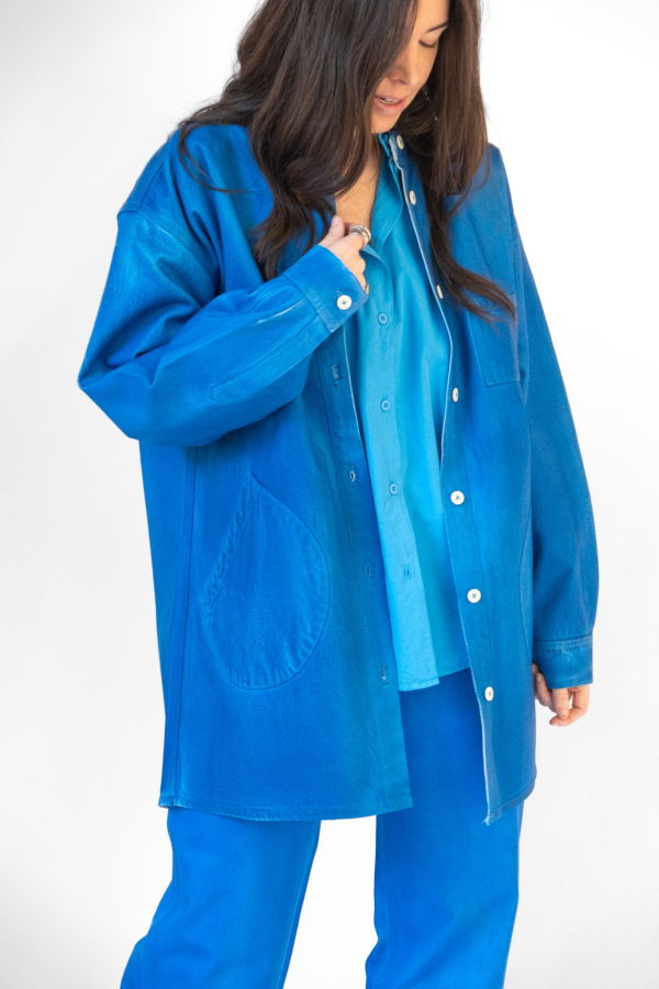 Jesse Kamm Band Collar Okuda Jacket