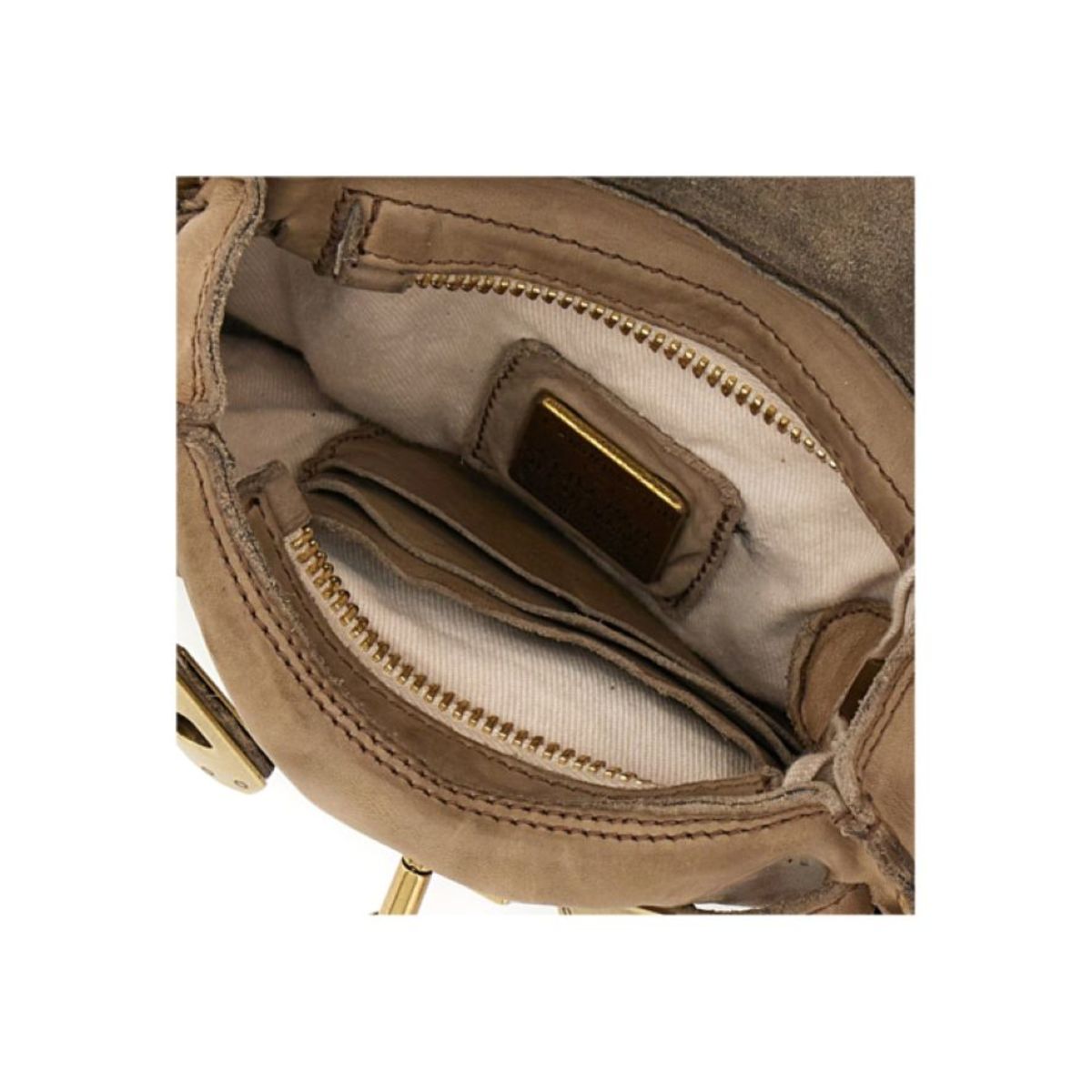 Campomaggi Ginevra Crossbody Bag - Ghiaccio - Image 4 of 5