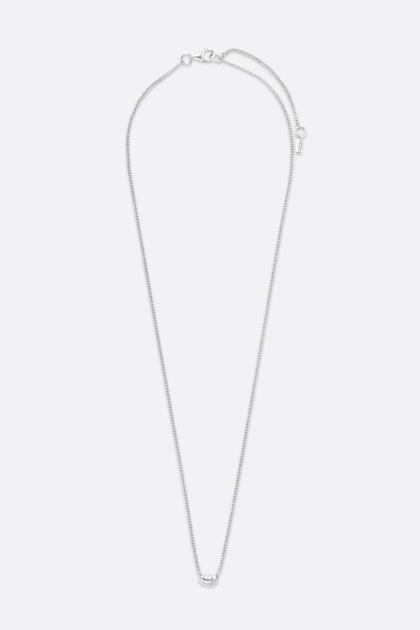 Nina Gordon Mini Drop Necklace - Silver