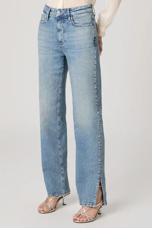 Paige Stevie 31" Straight Jeans