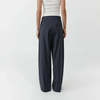 St. Agni Relaxed Pleat Pants - Ink Stripe - Thumbnail 3