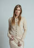 Brazeau Tricot Blonde Royal All Thumbs Cardigan - Blonde - Thumbnail 2