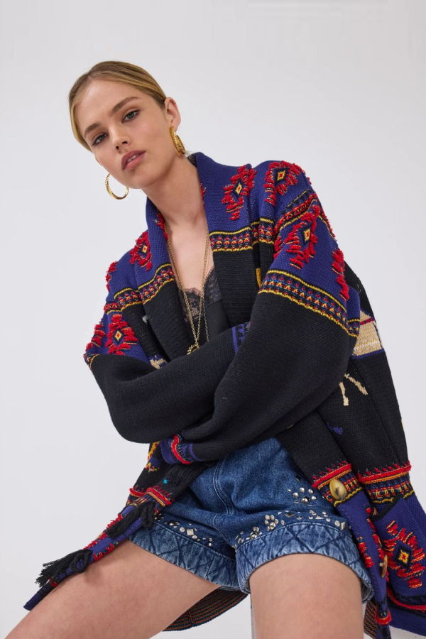 Hayley Menzies Nomadic Tapestry Cardigan