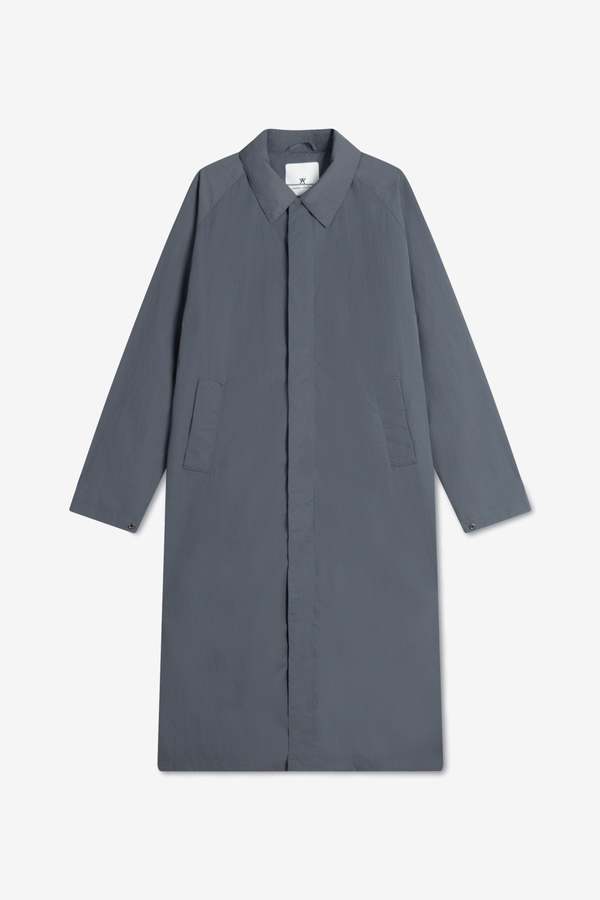 Welter Shelter Long Coach Crincle Nylon - Grey Blue