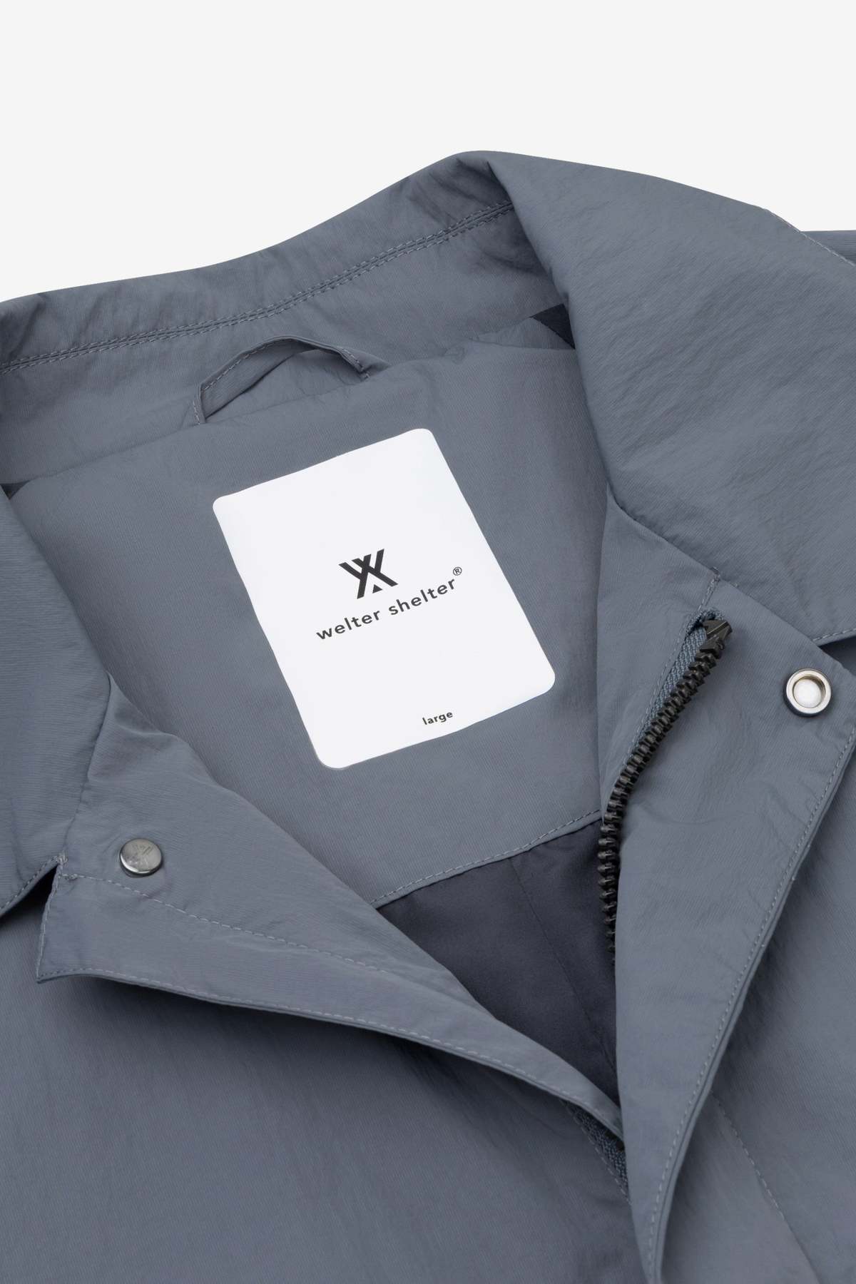 Welter Shelter Long Coach Crincle Nylon - Grey Blue - Image 3 of 3