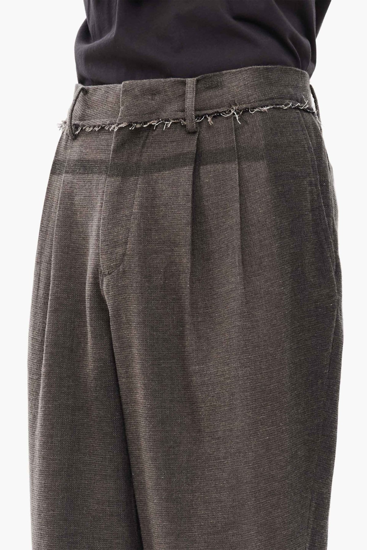 JiyongKim Sun Bleached Straight Trousers - Image 4 of 4