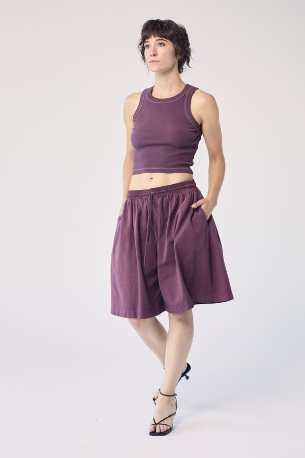 MAISON MARKOSIAN Garment-Dyed Shorts