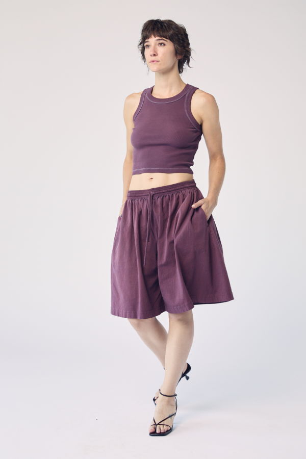 MAISON MARKOSIAN Garment-Dyed Shorts