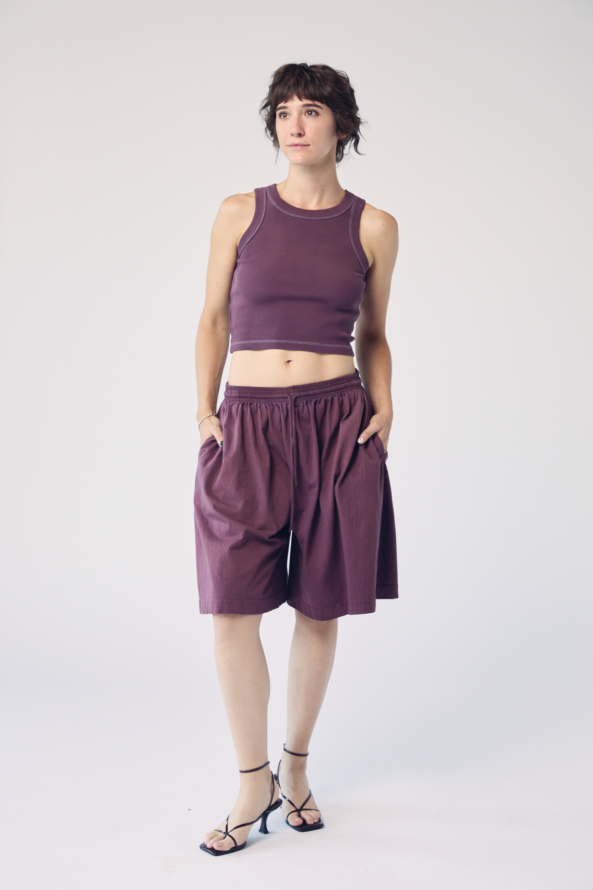 MAISON MARKOSIAN Garment-Dyed Shorts - Image 5 of 5