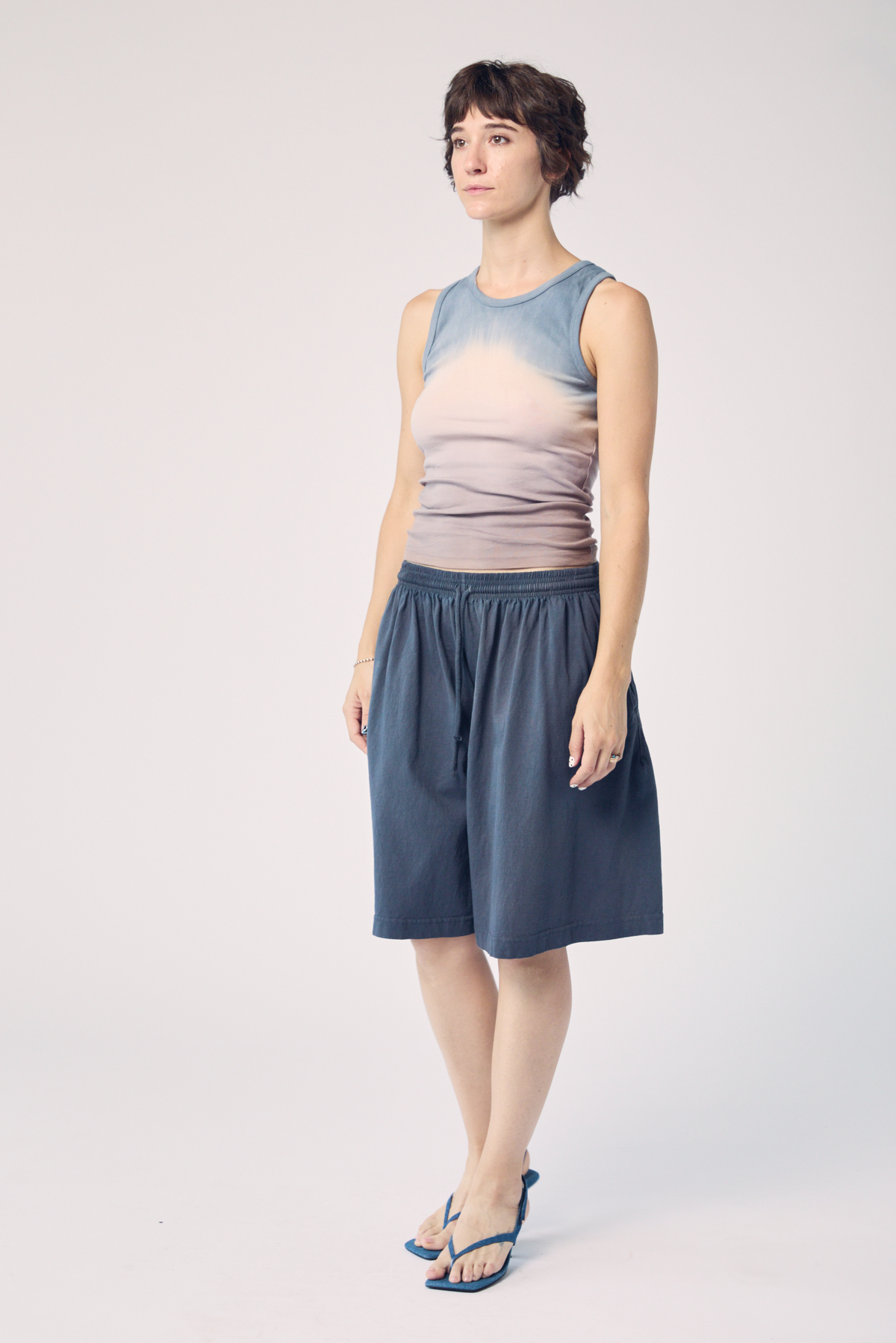 MAISON MARKOSIAN Garment-Dyed Shorts - Image 2 of 6