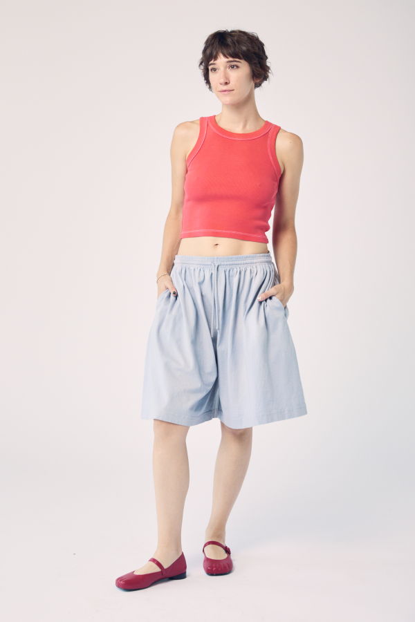 MAISON MARKOSIAN Garment-Dyed Shorts