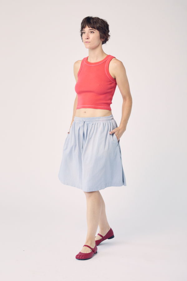 MAISON MARKOSIAN Garment-Dyed Shorts