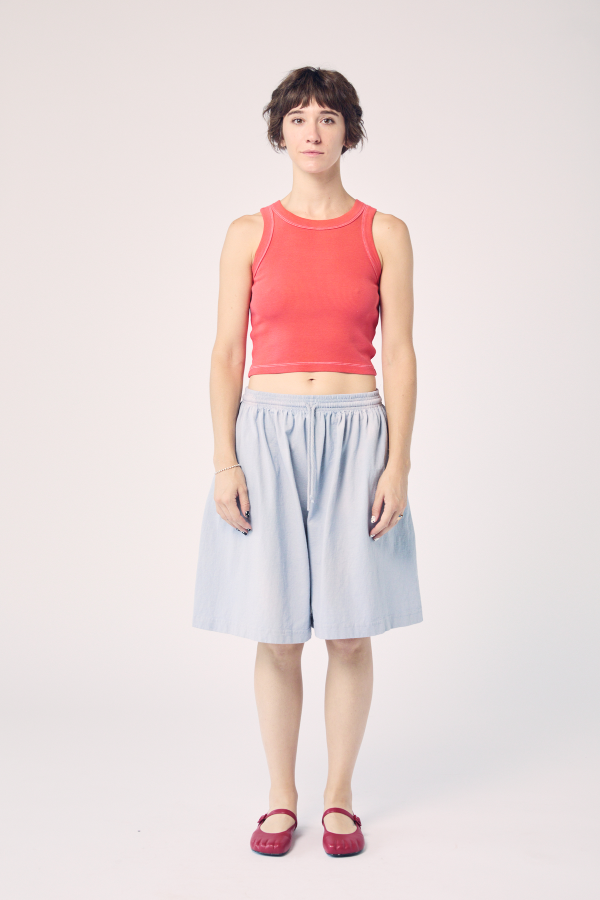 MAISON MARKOSIAN Garment-Dyed Shorts - Image 5 of 5