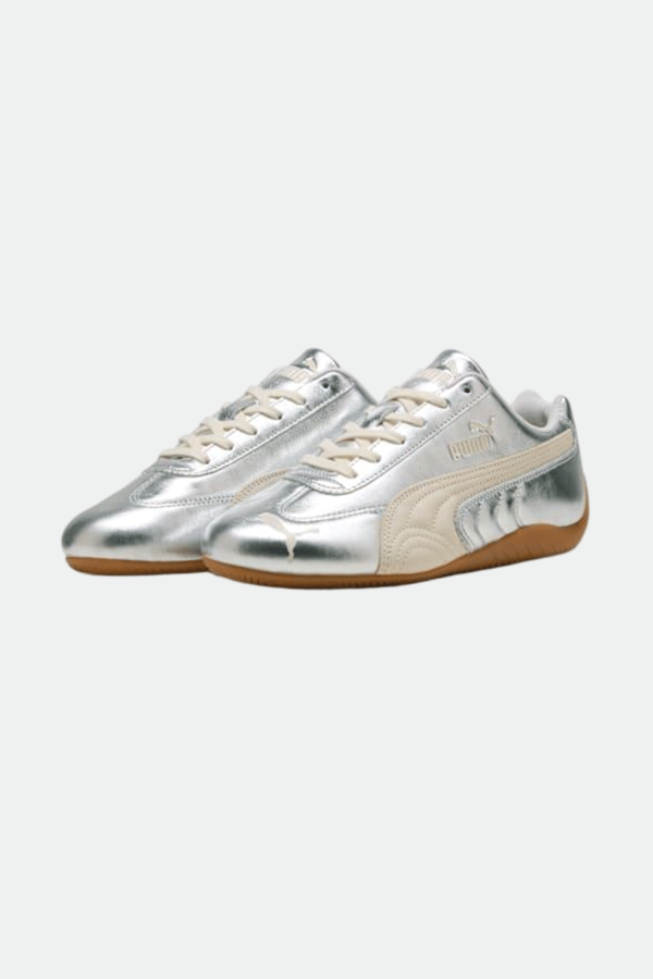 Puma Speedcat Silver Sneakers - Alpine Snow/Gum