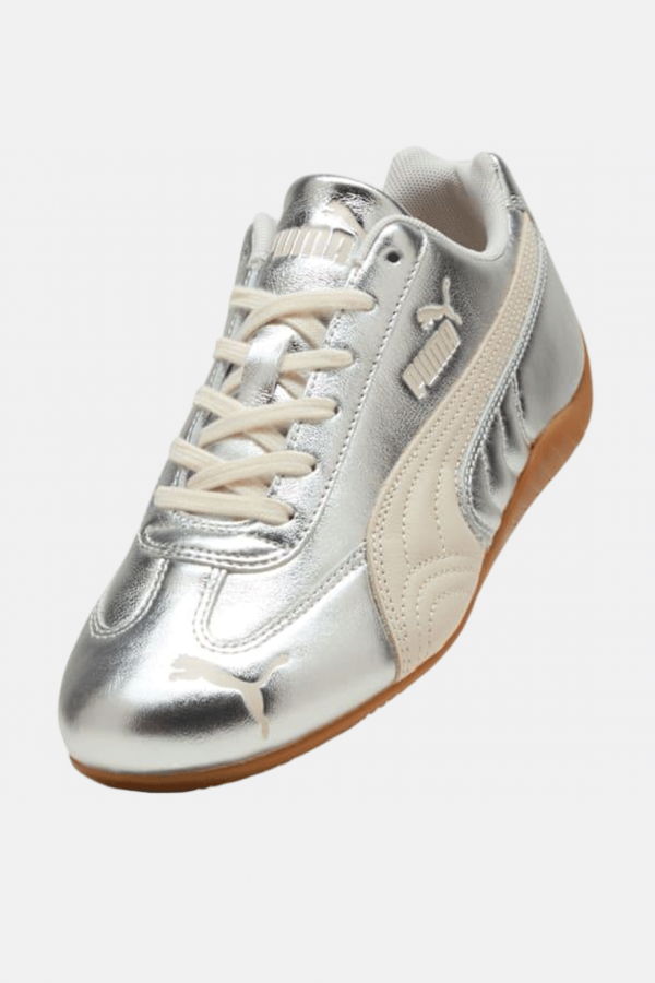 Puma Speedcat Silver Sneakers - Alpine Snow/Gum
