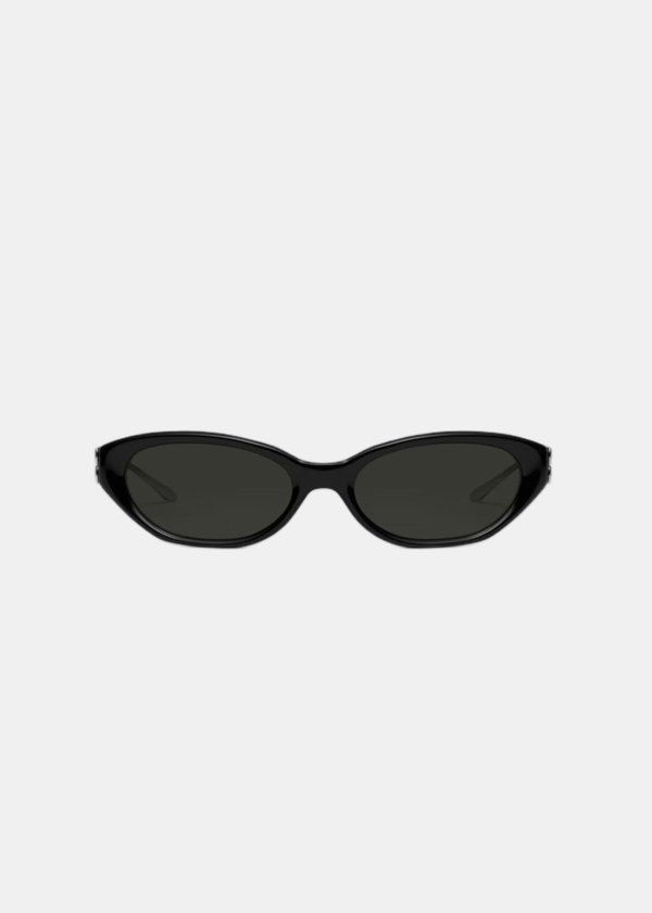 Gentle Monster Black Mimosa 01 Sunglasses - Silver