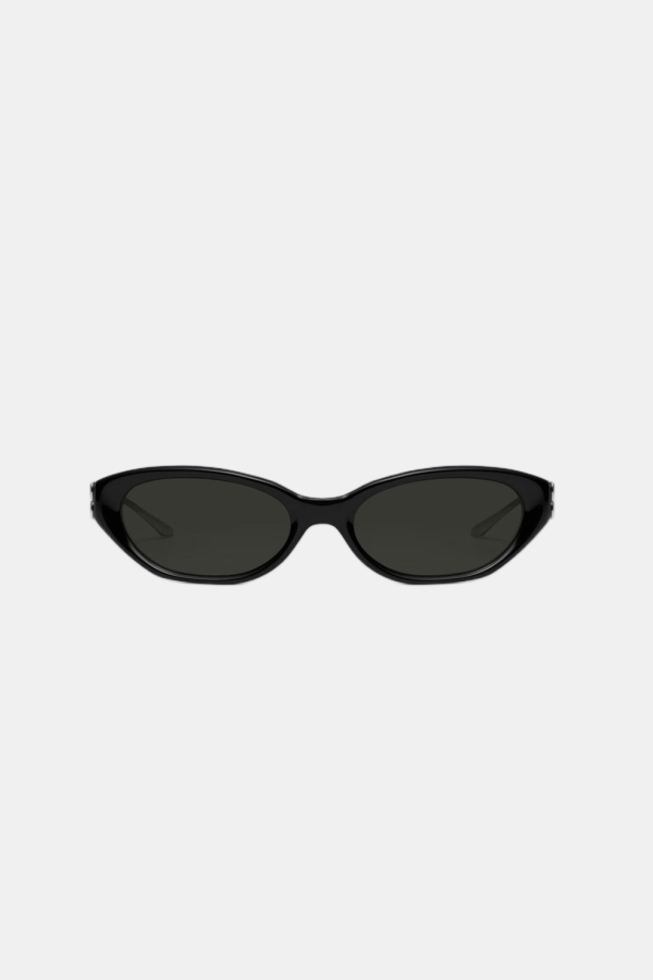 Gentle Monster Black Mimosa 01 Sunglasses - Silver