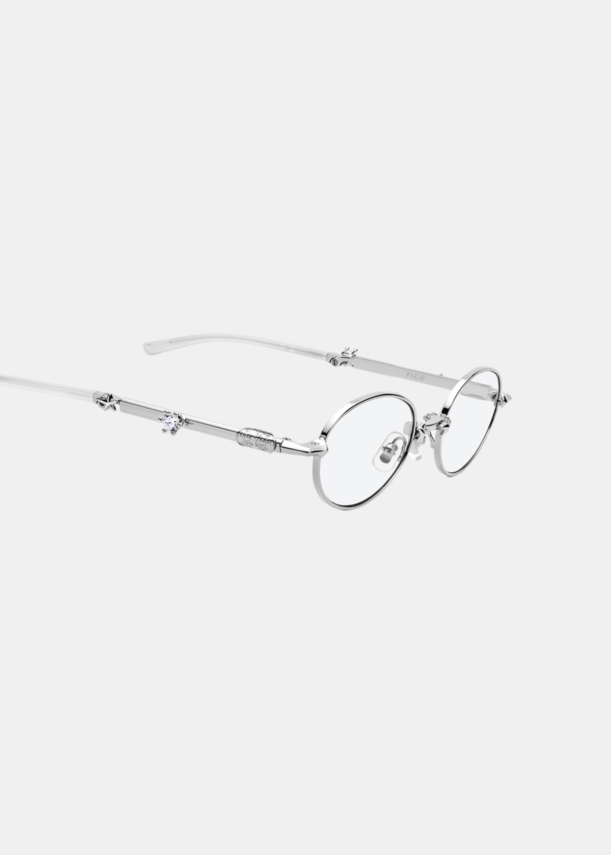 Gentle Monster Silver Pico 02 Glasses - Silver - Image 5 of 7