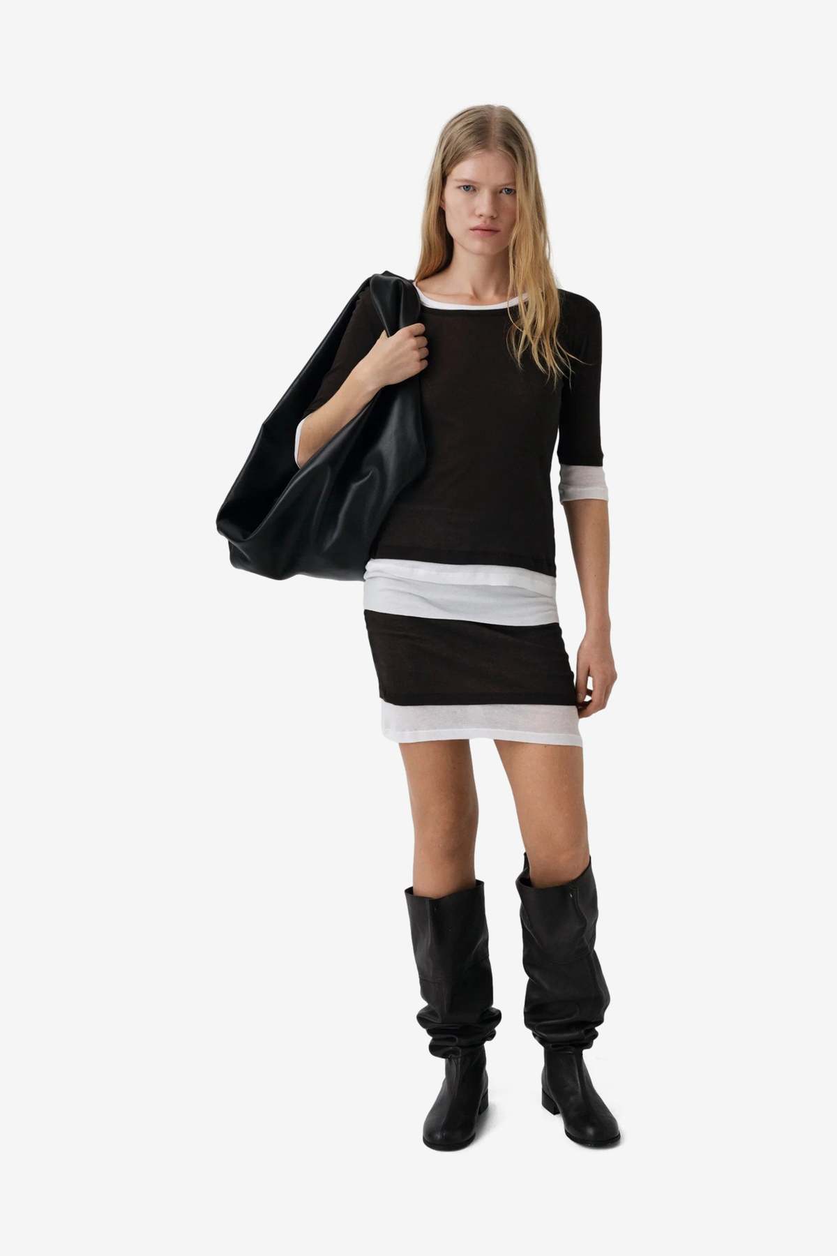 Gimagaus Gemma Top - Brown/White - Image 2 of 4