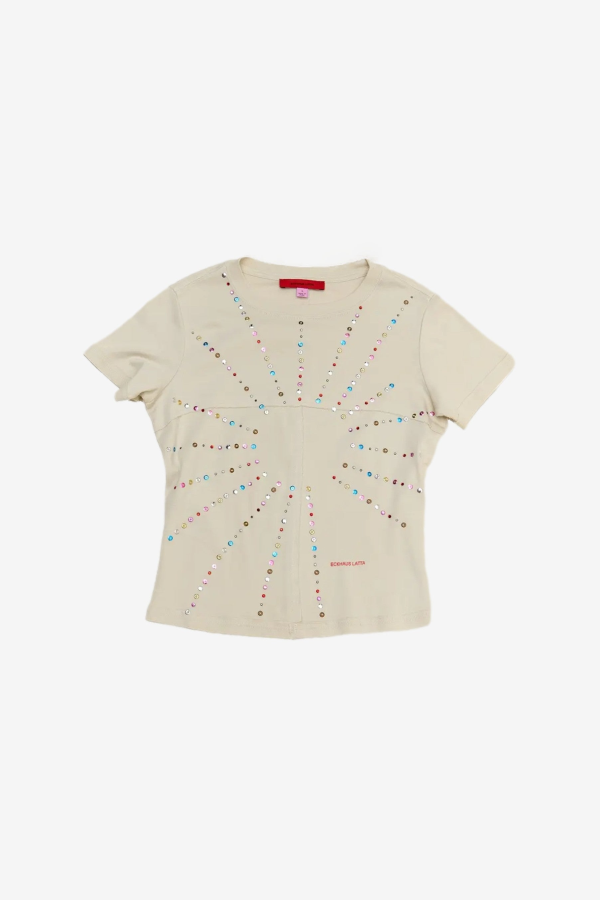 ECKHAUS LATTA Lapped Baby Tee