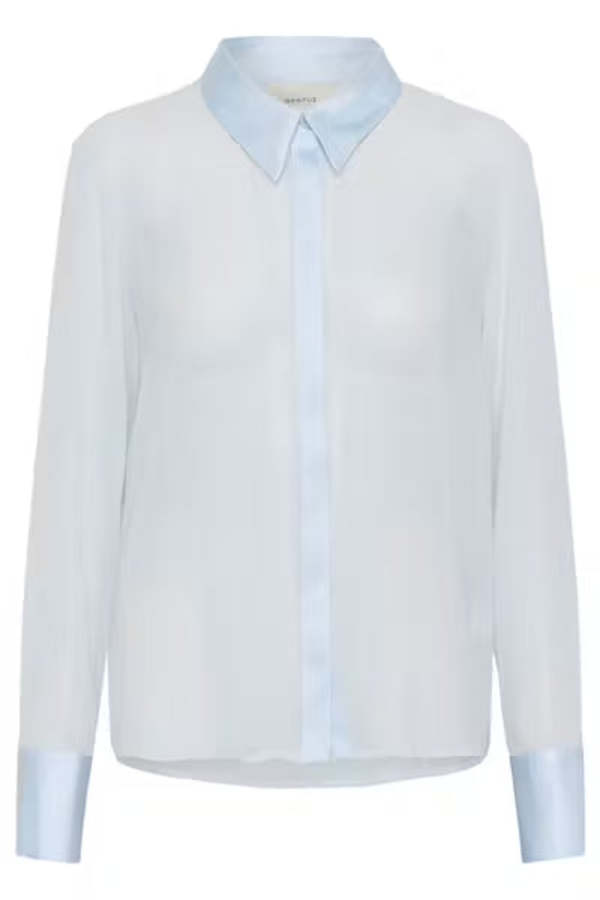 Gestuz Chif Shirt - Blue Gestuz Chif Shirt - Blue