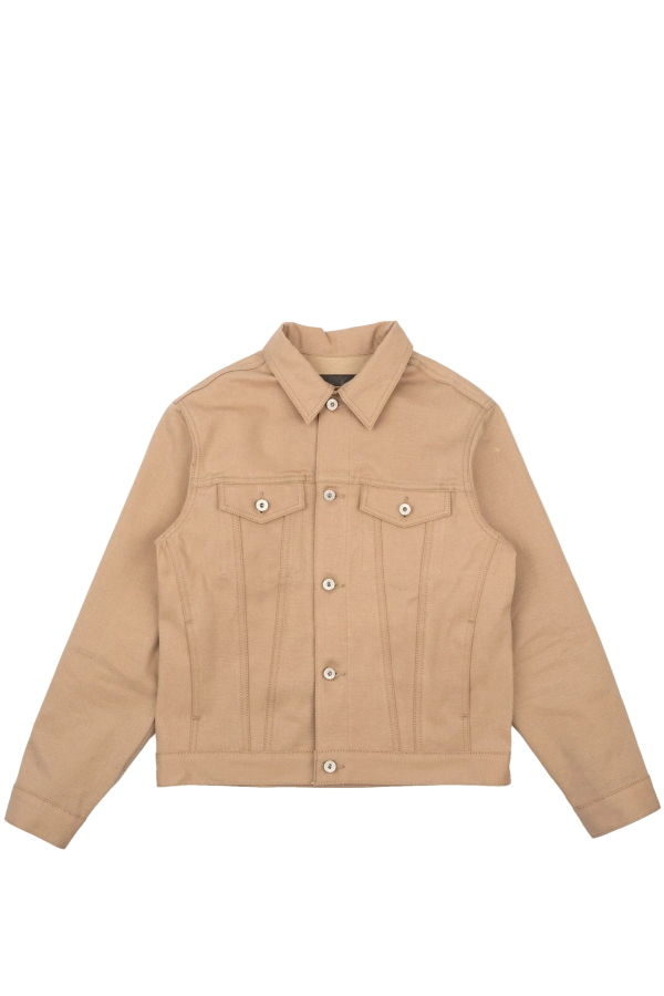 Naked & Famous Selvedge Slacks Denim Jacket - Beige